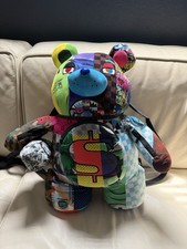 sprayground teddy bear limited edition backpa...