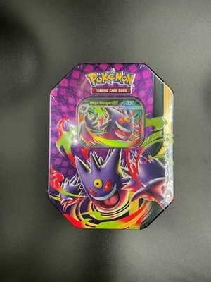 Pokemon TCG: Mega Moonlit Tin Mega Gengar Ex New Sealed