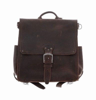 Saddleback Leather Company Dark Brown Convertible Backpack shoulder Bag