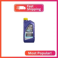 Royal Purple 31140 HPS 10W-40 High Performance Street Synthetic Motor Oil with S