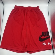 Nike Jordan Jumpman Red Basketball Shorts Youth Size XL 13-15 Years 