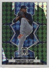 2022 Panini Mosaic Green Mosaic Prizm Emmanuel Clase #68 11ur