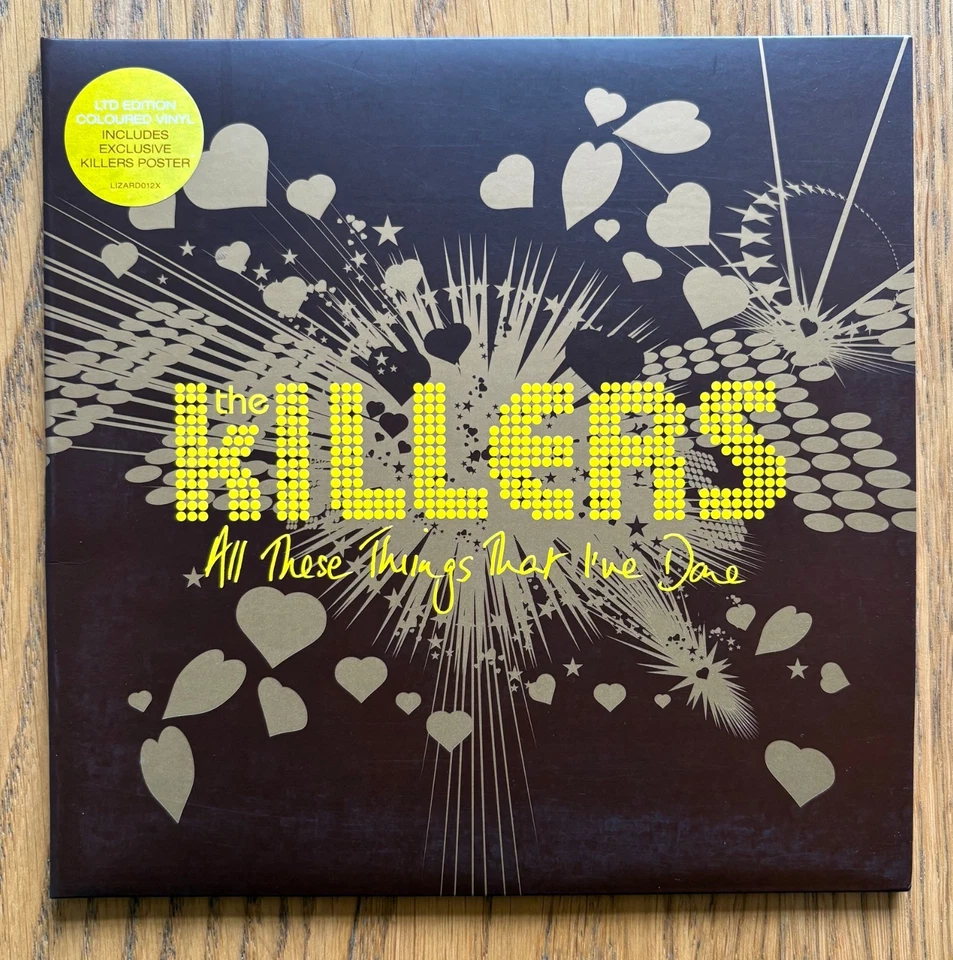 The Killers All These Things That I've Done 2004 UK Yellow Vinyl 2000 Pressed - Image 2 of 4