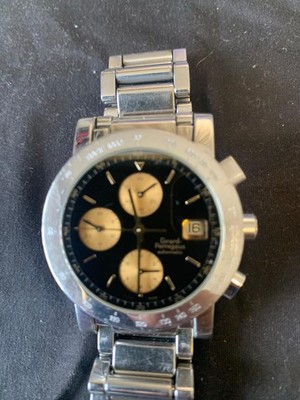 Girard-Perregaux 7000 GBM Chronograph Auto Black Reverse Panda Stainless Steel