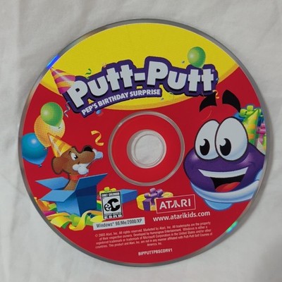 Atari Putt-Putt Pep's Birthday Surprise PC CD-ROM 2003 *DISC ONLY*