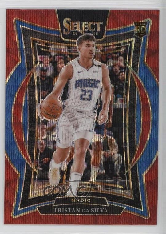 2024-25 Panini Select Concourse Red Wave Prizm Tristan da Silva #83 p8v