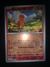 Carta Pokémon Charmander 004/165 Reverse Holo 151 Ita Italiano Near Mint