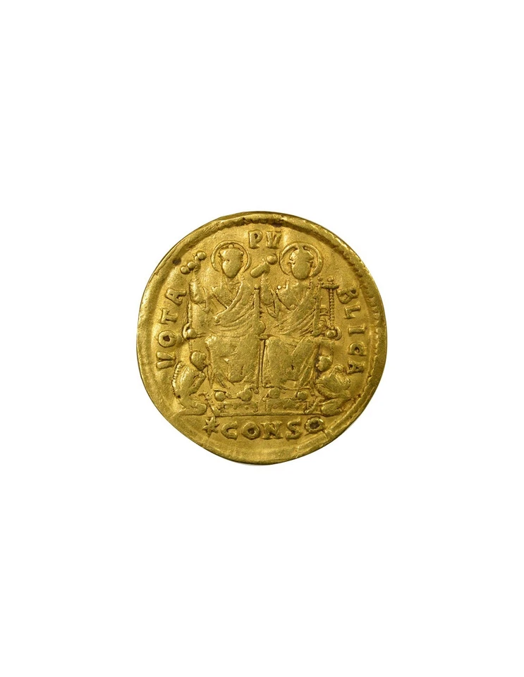 Rome Empire Valens - Solidus Or, Vœux Publics - 368 Constantinople - Photo 3/3