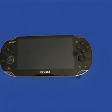 Sony PlayStation Vita PS Vita PCH-1101 OLED WiFi 3G Black Handheld Console image