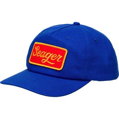 Seager Co Uncle Bill Blue Cap One Size Adjustable New with Tags