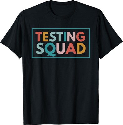 Testing Squad Test Day Motivational For Teachers Unisex T-Shirt