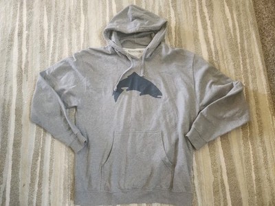Simms Sweatshirt Men s L Gray Hoodie Pullover Fish Warm Hike Fishing Products