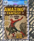 Amazing Fantasy #15 CGC 2.5 Marvel 1962 1st Spider-Man!