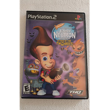 THQ Jimmy Neutron: Attack of the Twonkies PS2 Manual NTSC-U/C 2004 E