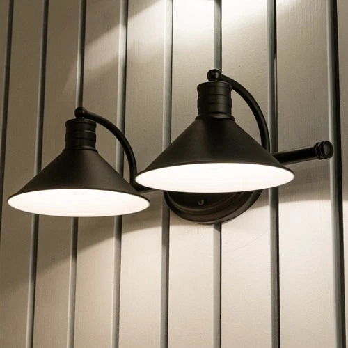 Vaxcel Lighting W0284 Akron 2 Light 18"W Bathroom Vanity Light - White - Picture 12 of 12