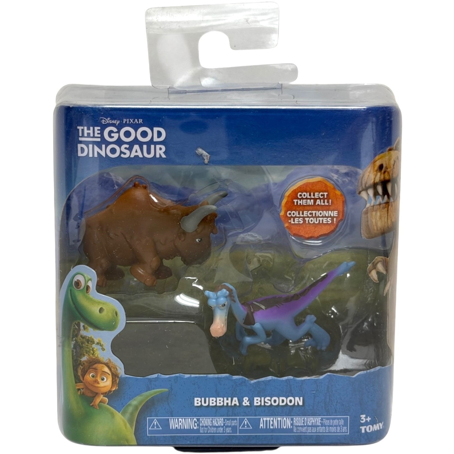 Disney Pixar The Good Dinosaur Mini Figure Bubbha & Bisodon 2 Pack Set