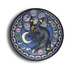 Pokémon Umbreon Eeveelution Rug 30 Round Dar...