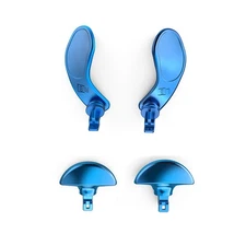 4x Blue Stainless Steel Back Button Paddles For PS5 Edge Controller Repair Part