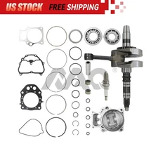  Engine Rebuild Kit For Honda TRX420 Rancher Crankshaft piston 13000-HR3-A40