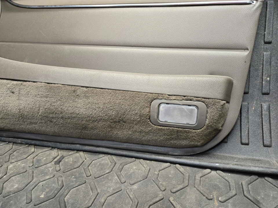 Toyota Land Cruiser FZJ80 1993-1997 panel de tarjeta puerta delantera derecha roble marrón  Foto 3 de 4