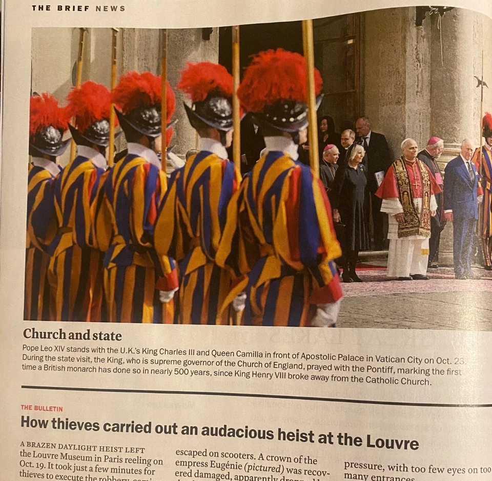 DONALD TRUMP WORLD time POPE LEO XIV Louvre museum ACE FREHLEY Diana Keaton - Image 4 of 4