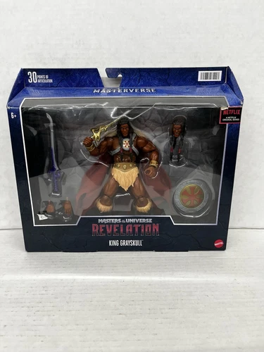Masters Of The Universe Masterverse Revelation King Grayskull Deluxe Figure