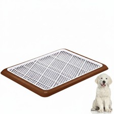 Dog Pee Pad Holder Potty Tray Portable Dog Litter Box Toilet Training for Ind...
