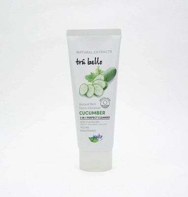 Korean CUCUMBER Foam Cleanser - Tru Bello