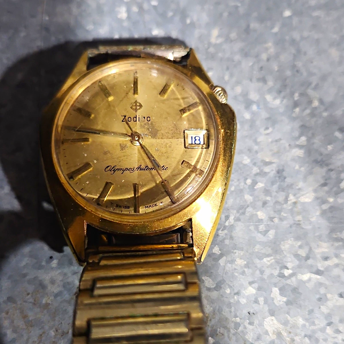 Zodiac Gold Band Wristwatches for sale | eBay