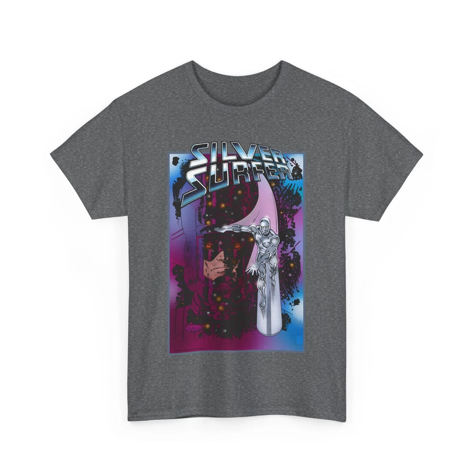 Silver Surfer & Galactus T-Shirt - John Byrne Art - Marvel Comics