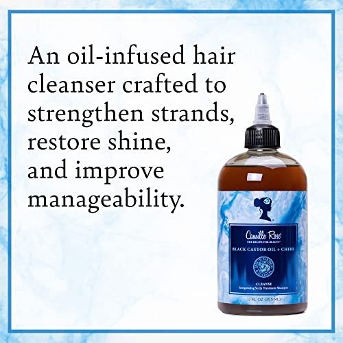 Camille Rose Black Castor Oil & Chebe Hair Cleanse, Invigorating Scalp... - Picture 7 of 8