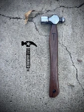 Bad-Hammer WORTH 1.8lb Ball & Peen Hammer on a Custom 14.5in Walnut Handle