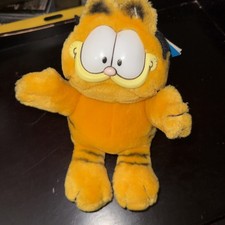 Vintage Garfield Big Eyes Dakin Plush With Tags 1981 