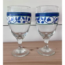 Orleans by Pfaltzgraff Iced Tea Glass Replacement Discontinued -Set of 2