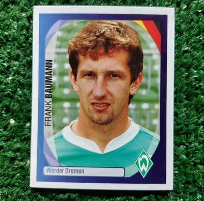 FIGURINE FOOTBALLERS PANINI 2007/08 CHAMPIONS WEREDER BREMA 102 BAUMANN 2008  