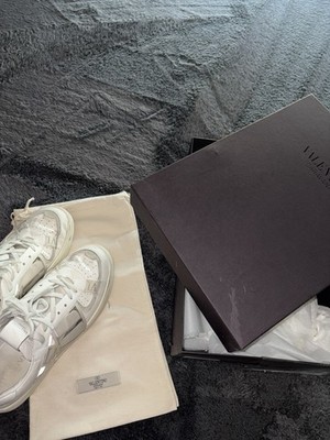 Valentino Garavani One Stud XL Sneaker Weiß/Gold Gr. 41   Original mit Karton