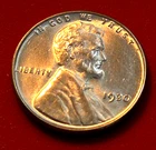 1930 fantastic GEM RD BU "HIGH GRADE" Lincoln Cent from BU roll collection*PPCS*