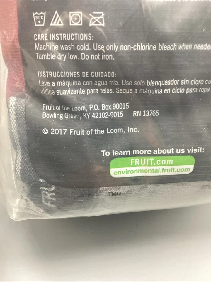 20 calzoncillos boxer azul gris rojo mediano M 32-34 pulgadas Fruit Of The Loom-2017-18 Foto 4 de 4