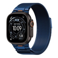 Milanese Loop- Compatible with Apple Watch Ultra 3 2 1 Band for Men 49mm 46mm...