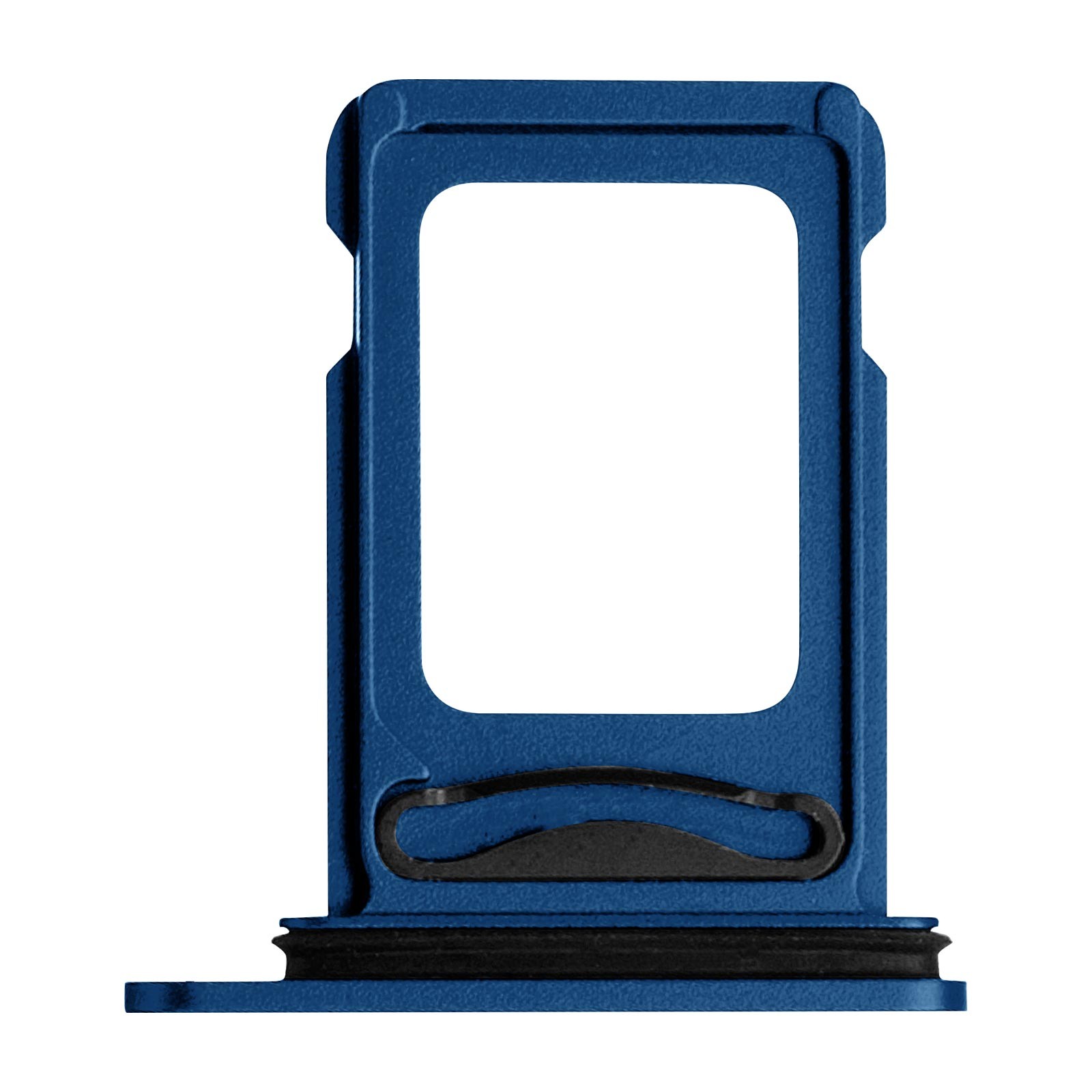 Logement carte SIM iPhone 13 bleu idéal pour changer de forfait en voyage