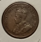 1920 Canada One Small Cent, Very Nice Condition. First Year of Issue — photo 1