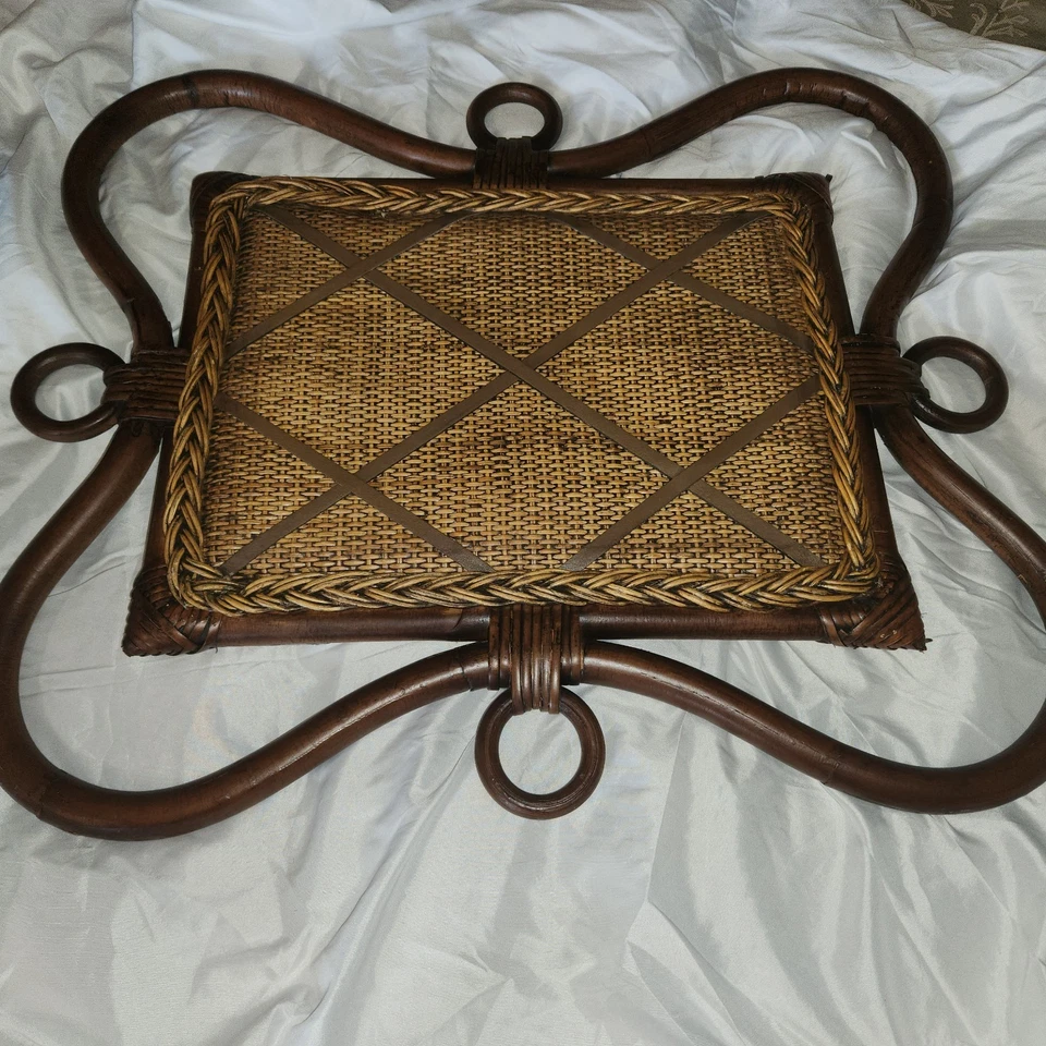 Art Wall Wicker Bamboo Rattan Bulletin Board - Image 2 of 4