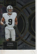 Tyree Wilson 2023 Panini Select Football #119 Premier Level RC Rookie Card . rookie card picture