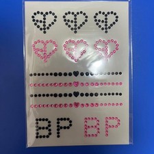 BLACKPINK DEADLINE TOUR Japan Limited Face Sticker Bonus Unopened