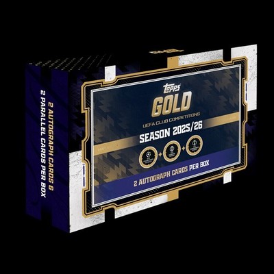 Topps UCC Gold 2025/26 Hobby Box | Ready To Ship | NEU & OVP