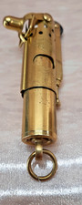 Vintage Harley-Davidson Brass WWI Style Trench Lighter Bar & Shield Collectible