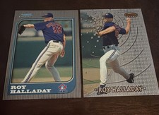 Roy Halladay 1997 Bowman Chrome & Bowmans Best Rookie Cards Sharp Corners/Edges