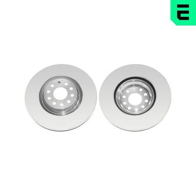2x Bremsscheibe OPTIMAL BS-8712HC für AUDI BE2 SKODA 5G1 BQ1 SEAT VW BE1 CC GOLF