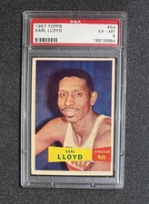 1957 Topps - #54 Earl Lloyd - PSA 6