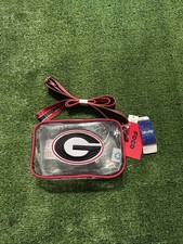 NEW University of Georgia Bulldogs Game Day Crossbody Bag/Clear Purse/Camera Bag